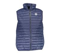Blue Sleeveless Jacket with Pockets and Logo - male - North Sails - Waistcoats - Blue - 2XL - Jackets 2XL