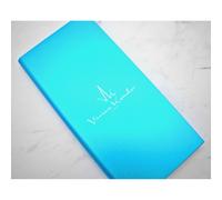 (Blue) Slim Travel Smart Powerbank 10000mAh Dual Charging