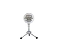 Logitech Blue Snowball Silver USB Microphone ALUMINIUM BRAND NEW