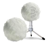 Blue Snowball Furry Windscreen Cover Muff - Professional Snowball ICE Mic Foam Wind Cover Windshield Pop Filter for