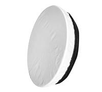 Blue Soft Light Diffuser Panel 18cm Diameter Cloth For Indoor Outdoor Photography Lighting Makeup Diffuser
