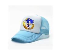 (Blue) Sonic Summer Boy Girl Cap Baseball Hats