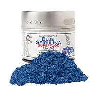 Blue Spirulina Superfood Sea Salt | All Natural | Ultra Premium Gourmet Salt | Artisanal Finishing Seasoning | Small Batch | Non GMO | Hand Packed | Super Food | GLP-1 Friendly | Sustainably Sourced |