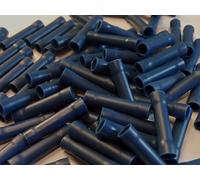 BLUE SPLICE TERMINALS BUTT CONNECTORS CRIMPS 25 50 100 pack (50)