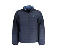 Blue Sport Jacket with Nylon - male - Timberland - Winter Jackets - Blue - 2XL - Jackets 2XL