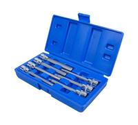 Blue Spot 01516 Extra Long Hex Socket Bit Set H3-H10 7 Piece 3/8D