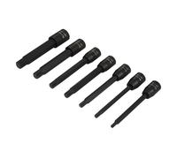 Blue Spot 01589 Extra Long Spline M5-M14 7 Piece 3/8D
