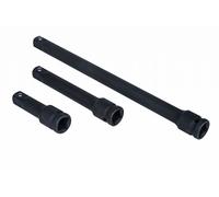 Blue Spot Tools Impact Extension Bar Set 02071 - 1/2-inch Drive, Black, 3-Piece