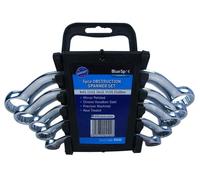 Blue Spot 04102 Metric Obstruction Spanner Set 8-22mm 5 Piece Chrome Vanadium