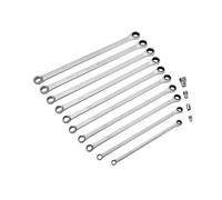 Blue Spot 04307 Double Ring Ratchet Spanner Extra Long Set 10 Piece