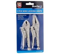 Blue Spot 06525 Mini Locking Grips, Silver, Set of 2 Piece