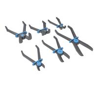 Blue Spot 07989 Plastic Hose Clamp Plier Set 6 pc