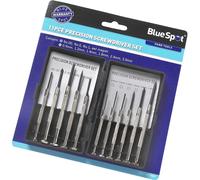 Blue Spot 11 Piece Precision Slotted and Phillips Screwdriver Set