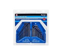 Blue Spot 15320 Metric and Imperial Hex Key Set (30 Pieces)