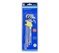 Blue Spot 15360 9 Piece Extra Long Torx Key Set