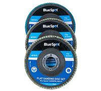 Blue Spot Tools 3 Pce 115mm (4.5") Flap Sanding Discs