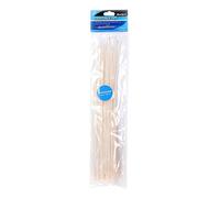 Blue Spot 40054 4.8 x 350 mm Cable Tie Set - Clear (50-Piece)