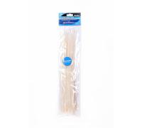 Blue Spot 40054 4.8 x 350 mm Cable Tie Set - Clear (50-Piece)