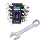 Blue Spot Tools 10 Piece Chrome Vanadium Metric Stubby Spanner Set (10-19MM)