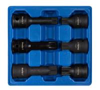 Blue Spot 6 Piece 1/2" Spline Sockets (M14-M18)