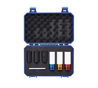 Blue Spot 7-Piece 1/2" Wheel Nut Impact Socket Set (17,19, 21mm)