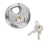 Blue Spot 77026 70 mm Stainless Steel Discus Lock