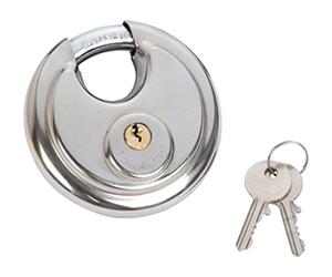 Blue Spot 77027 90 mm Stainless Steel Discus Lock