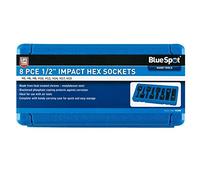 BlueSpot 8pc 1/2" Impact Hex Socket Set