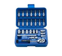 Blue Spot Tools 01525 Bluespot 26 PCE 1/4" Drive Socket Set, Silver