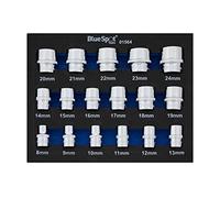 Blue Spot Tools 0156417PCE 3/8" Metric Shallow Sockets (8-24MM)