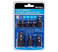 BlueSpot Impact Adaptor Socket Reducer 8Pcs set 1/4" - 3/4"
