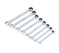 Blue Spot 04310 Ratchet Spanners (8 Pieces) - 8 Spanner Set Metric 19mm Blue - 8 ratchet spanner set metric 19mm 04310 spanners blue spot bluespot