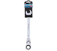 Blue Spot Tools 05117 21mm Ratchet Spanner, Flexible Head 180°, Chrome Vanadium Steel, 5° Fine Ratchet Action, Polished Finish