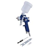 Blue Spot Mini HVLP Spray Gun 07909 – 0.8 mm Nozzle, 125 ml, Blue