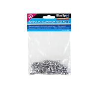 Blue Spot Tools 100 PCE M3 Aluminium Rivet Nuts