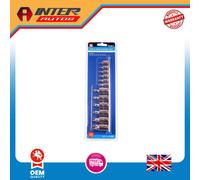 Blue Spot Tools 12 PCE 1-4" (T10-T40)&3-8" (T40-T60) Torx Socket Set