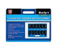 Blue Spot Tools 12 PCE 3/4" Impact Socket Set (24-41mm)