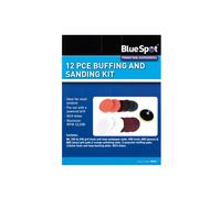 BLUE SPOT TOOLS 12 PCE BUFFING AND SANDING KIT