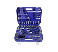 Blue Spot Tools Socket Set 120 PCE - 1/4", 3/8" & 1/2"