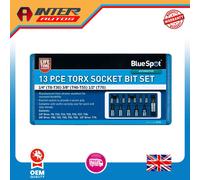 Blue Spot Tools 13PCE Torx Socket Bit Set