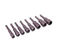 Blue Spot Tools 14107 8 Piece 1/4 Inch Magnetic Nut Driver