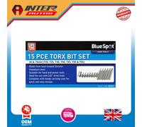 Blue Spot Tools 15 PCE 1-2" Drive Torx Bit Set