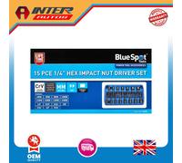 Blue Spot Tools 15 PCE 1-4" Hex Impact Nut Driver Set