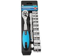 Blue Spot Tools 1502 Blue Spot 12 Piece 3/8 inch Drive Socket Set, Chrome