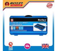 Blue Spot Tools 17PCE 3-8"-1-2" Impact E Sockets