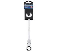Blue Spot Tools 18mm Chrome Vanadium Ratchet Spanner Flexible Head (180°)