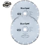 Blue Spot Tools 19549 Durable Diamond Cutting Disc, 230mm (9") - 2 Piece Set