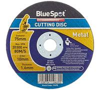 Blue Spot Tools 19670 Metal Cutting Disc, Black, 75 mm, 3"-inch