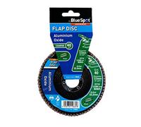 Blue Spot Tools 19681 40 Grit Individual Aluminium Flap Disc, Brown