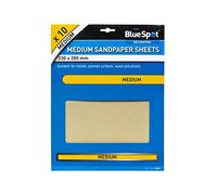 Blue Spot Tools 19853 Medium Sandpaper, Black, 230 x 280 mm